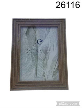 Imagen de PORTA RETRATO MARCO MADERA BANDAS 51 X 21CM 3.26